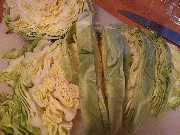 Zeljni rezanci v smetani